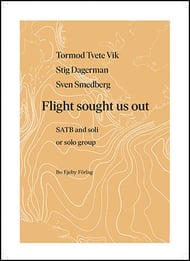 Flight sought us out SATB choral sheet music cover Thumbnail